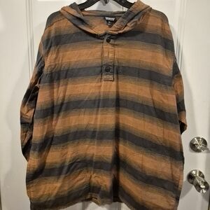 Patagonia Men's Lightweight Fjord Flannel Hoody 2XL